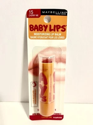 Maybelline Baby Lips Moisturizing Lip Balm - #15 Cherry Me - Brand New - Image 1 of 2