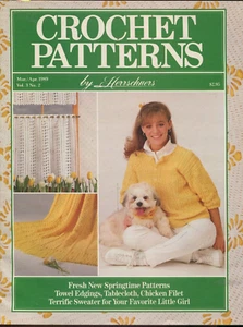 Crochet Patterns by Herrschners Pattern Booklet March April 1989 - Picture 1 of 8