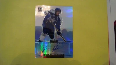 2014 15 ITG Leaf Metal Kyle Capobianco Autograph   - Image 1 of 4
