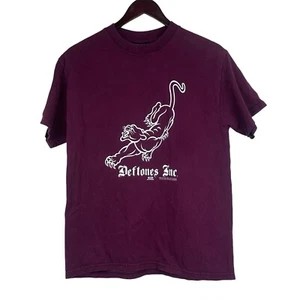 VTG 2003 DEFTONES Panther Tour Concert T-Shirt Size Medium Giant Artimonde - Picture 1 of 8