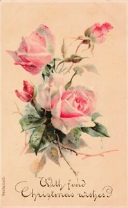 PC vintage con deseos navideños cariñosos - Imagen 1 de 2