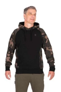 Fox Premium 310 Hoodie Black & Camo / Fishing Clothing - Picture 1 of 6