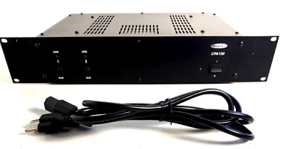 Biamp Advantage CPA 130 65W Dual Channel/Stereo Rack Mountable Power Amplifier - Image 1 of 4