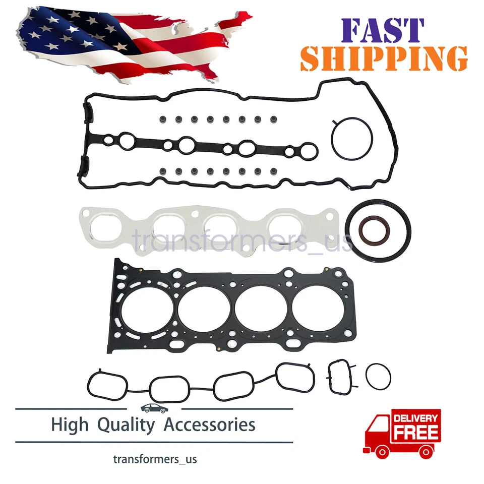 Juego de juntas de culata aptas para Suzuki Grand Vitara Kizashi 2009-2013 2,4 L L4 DOHC Foto 1 de 4