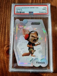 2023 Kakawow Disney 100 Finnick Die Cut #45 PSA 9 MINT - Picture 1 of 2