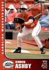 2003 Carolina Mudcats Team Issue #3 Chris Ashby Boca Raton Florida Baseball Card