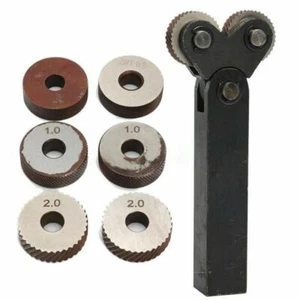 7Pcs Rad Rändel Werkzeug Set Pitch Rändelrad Set Drehbank Schneider Set - Bild 1 von 6