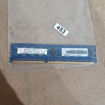 Hynix HMT125U7BFR8C-H9 2GB 2Rx8 PC3-10600 DDR3-1333MHz 240-Pin DIMM ECC SDRAM - Image 1 of 4