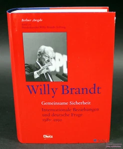 Willy Brandt - Gemeinsame Sicherheit - Berliner Ausgabe Band 10, gebraucht - Bild 1 von 2