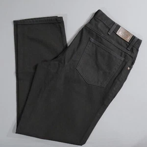 LL Bean Men's Size 34x30 Double L Jeans Black Classic Fit Straight Leg 220626 - Picture 1 of 15