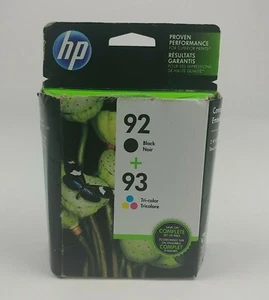 Original VERSIEGELT HP 92 schwarz & 93 dreifarbige Kombipackung C9513FN Ablaufdatum April 2017 - Bild 1 von 5