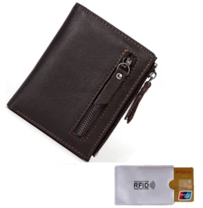 Cartera Hombre Piel Sintética / Marrón Oscuro - Imagen 1 de 11