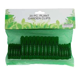 Garden Essentials 20 Pack of Nylon Spring Clamps for Plants Assorted Size - Picture 1 of 1