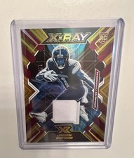 2022 Panini XR - X-Ray Swatches Gold #XR-10 Jahan Dotson 10/10