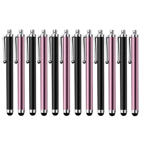 12x Universal Touch Screen Pen Metal Stylus For iPhone iPad Samsung Phone Tablet - Picture 1 of 5