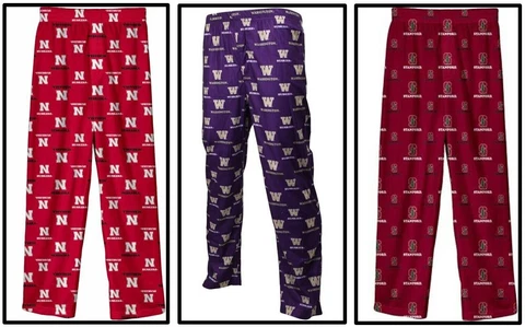 Toddler Boys Pajama Pants, Nebraska Cornhuskers, Stanford, Washington Huskies Cover