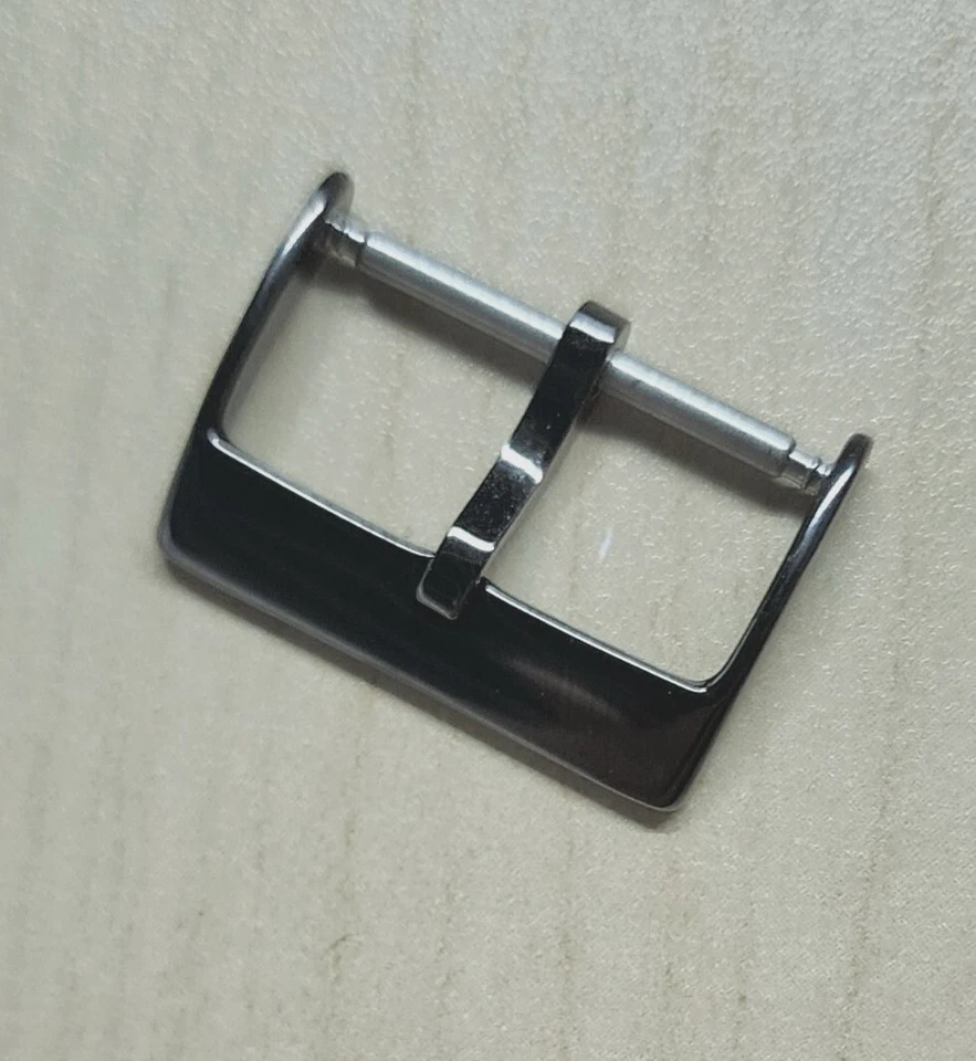 Hebilla de cierre de correa de reloj se adapta a goma, cuero gris bronce 16 mm 18 mm 20 mm 22 mm Foto 1 de 1