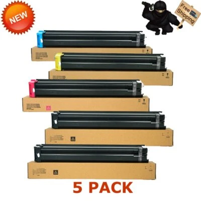 5x CMYK For Sharp MX-60NTBA MX-5070V MX-6050N MX-6050V MX-2630N Printer - Image 1 of 4
