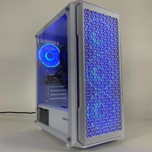 Custom Gaming PC Intel i7 8700, 32GB DDR4, 1TB SSD, RTX 2060, WiFi, Win11, White - Picture 1 of 20