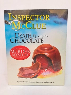 Inspector McClue Death By Chocolate Murder Mystery Party game new and sealed  - Image 1 of 4