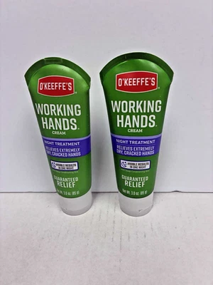 O'keeffe's Working Hands Tratamiento Nocturno 3 OZ Lote de 2 Foto 1 de 2