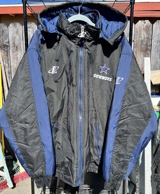 Chaqueta Atlética Dallas Cowboys Pro Line Vintage Años 90 Logo NFL Fútbol Talla XL Foto 1 de 4