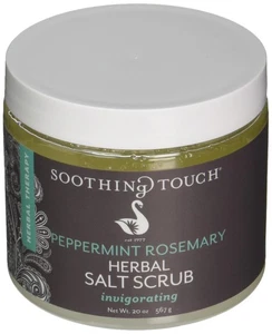 Soothing Touch Herbal Salt Scrub, Peppermint Rosemary - 20 Oz - Picture 1 of 4