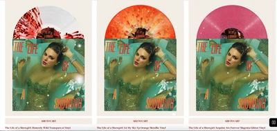 Taylor Swift The Life of a Showgirl Holiday Vinyl Collection Presale🎄Set of 3! - Image 1 of 2