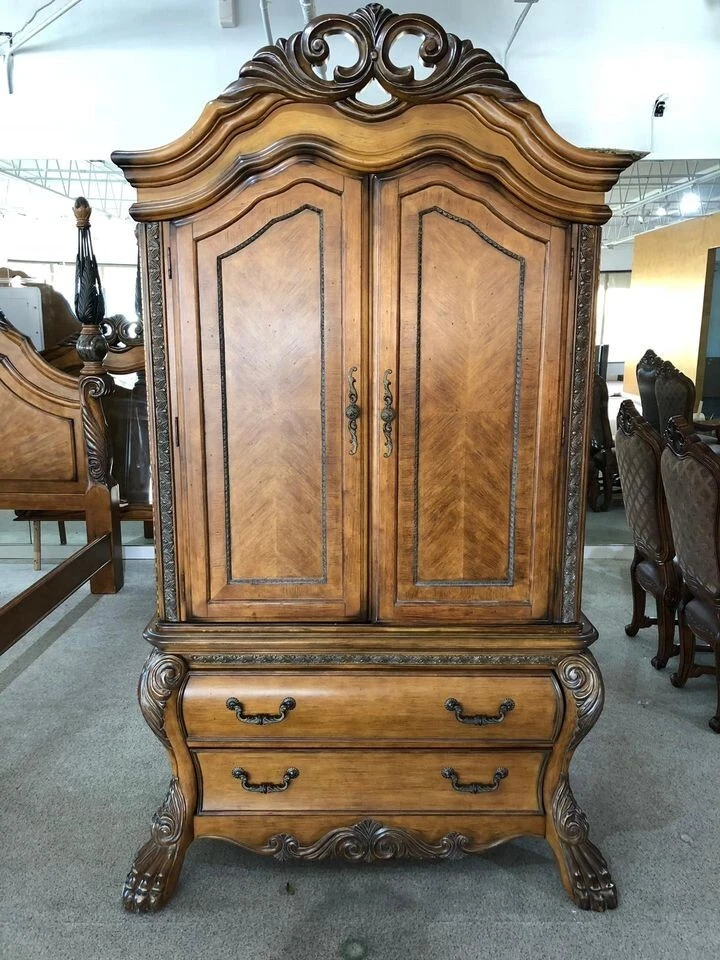 AICO by Michael Amini Eden armoire - Image 1 of 4