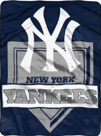 New York Yankees MLB 60" x 80" Blanket Thick Soft Plush Cover