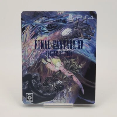 Final Fantasy XV FF15 Deluxe Edition PS4 Brand New Open Box Steel Book JP - Image 1 of 4