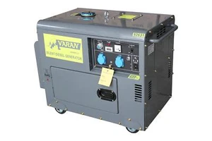 GROUPE ELECTROGENE DIESEL SILENCIEUX GENERATEUR ELECTRIQUE INSONORISE 6000W 230V - Bild 1 von 7