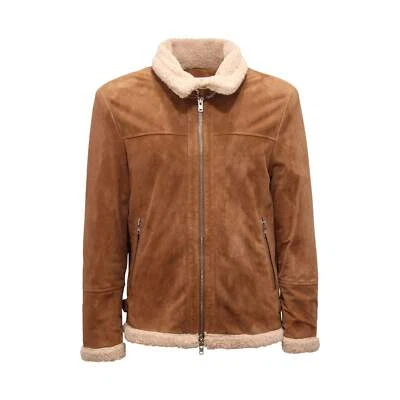 5763AZ GIUBBOTTO MONTONE UOMO BULLY MAN SHEARLING JACKET - Immagine 1 di 4