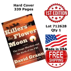 KILLERS of the FLOWER MOON 1st. Edition by David Grann Hard Cover 712628 - Picture 1 of 7