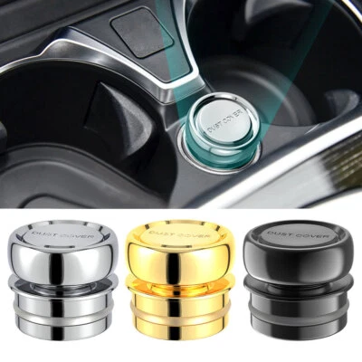 1piece Car Button Cap Cigarette Lighter Plug Cover Dustproof Replacement Cover - Image 1 of 4
