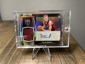 2019-20 Panini Obsidian #242 Dylan Windler Jersey Patch Auto /99