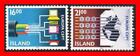 Islanda 1988 Europa-Cept Sc#660-61 MNH Cv$6.25 Communications