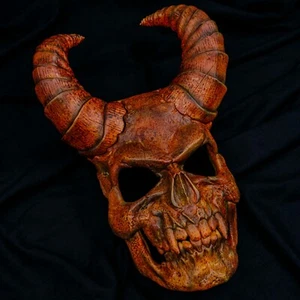 Skull Mask, Premium Collectible Cosplay and Home Decor Mask, Oni Mask - Picture 1 of 10