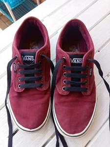 Vans Atwood scarpette uomo casual con lacci tg.40 bordeaux usato ottimo skate - Foto 1 di 20