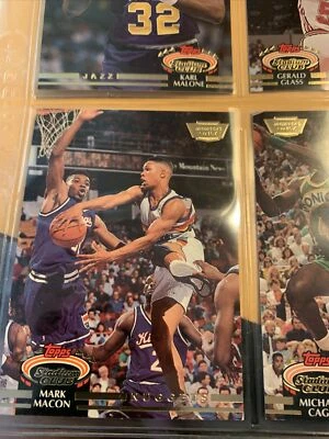 #16 Mark Macon Denver Nuggets￼ ￼￼￼ 1992 93 Stadium club members only - Image 1 of 2