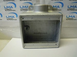 CROUSE-HINDS 1/2" FS12 3/4" FS22 DEVICE OUTLET BOX 2-GANG ***NEW - Picture 1 of 5