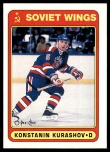 Konstantin Kurashov 1990-91 O-Pee-Chee #469 Soviet Wings