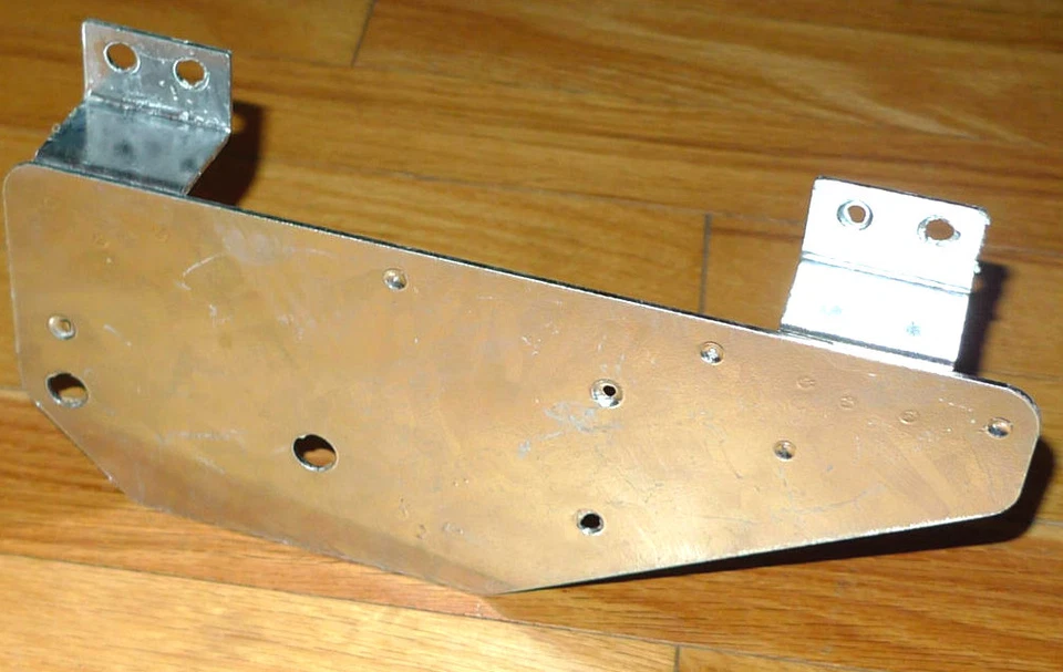 Land Rover Series 1 2 2a Repro Bulkhead Fuel Pump Voltage Regulator Mount Galv - Image 1 of 1