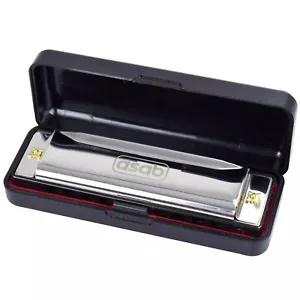 More details for c tuned classic kids harmonica 10 hole mouth organ for professionals beginners