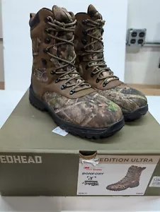 RedHead Expedition Ultra Hunting Boots 12M TrueTimber Kanati Waterproof - Picture 1 of 9