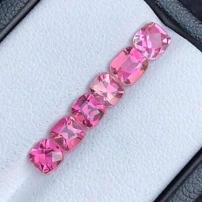 3.50 Natural Faceted Cut Pink Color Tourmaline Loose Gemstone From Afghanistan - Image 1 of 4