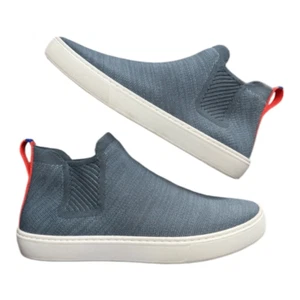 Rothy’s | Fog Melange The Chelsea Pull On Boot Tobillo Alto Zapato Gris - Imagen 1 de 9