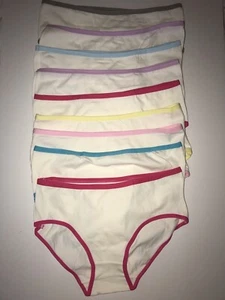 Girls XXL Underwear Full Coverage 9 Briefs Cotton - Picture 1 of 10