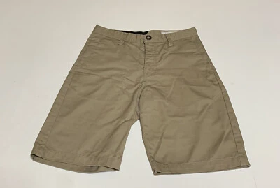 Volcom Frickin' Chino Shorts Mens 28 Inseam 9 Inches Khaki - Image 1 of 4