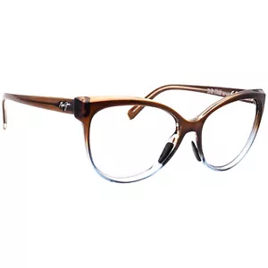 Occhiali da sole Maui Jim solo montatura MJ 537-01F Olu Olu marrone/blu sfumato 57 mm - Foto 1 di 6